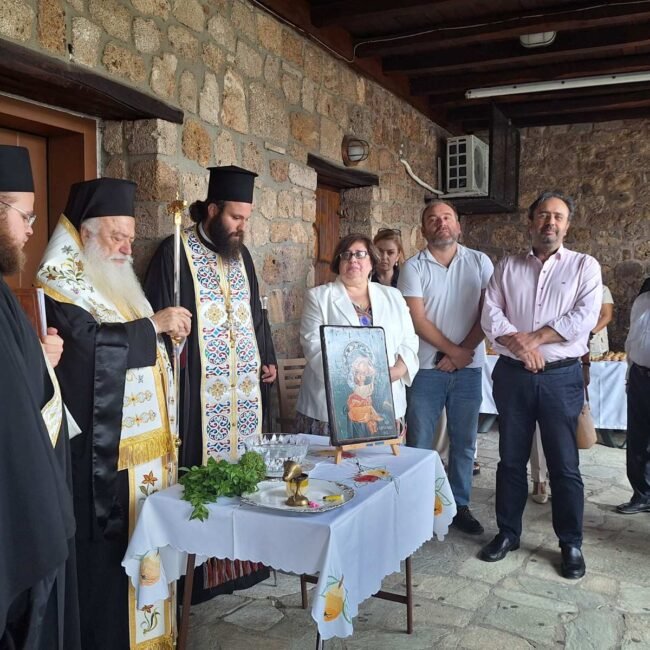 Τελέστηκε ο αγιασμός για τη νέα χρονιά παρουσία πολλών υποστηρικτών, φίλων και εθελοντών του Κέντρου μας