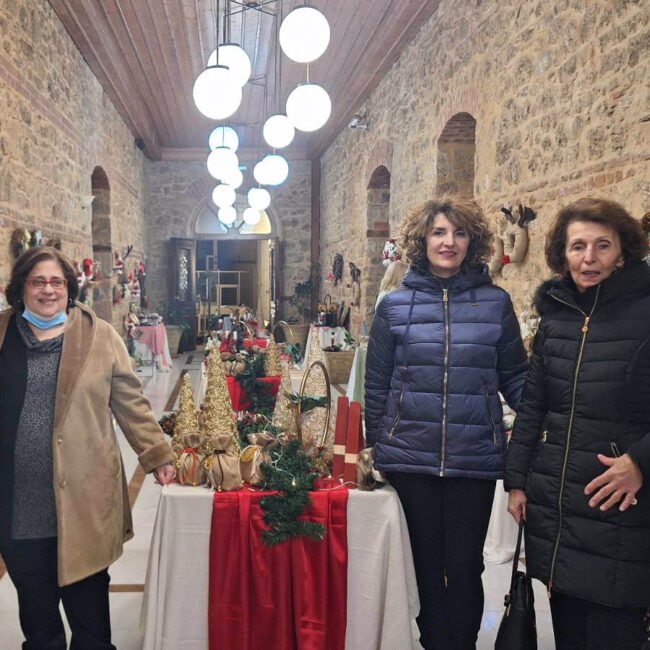 Το Χριστουγεννιάτικο Bazaar μας που υλοποιήθηκε στο χώρο του Δημαρχείου ολοκληρώθηκε