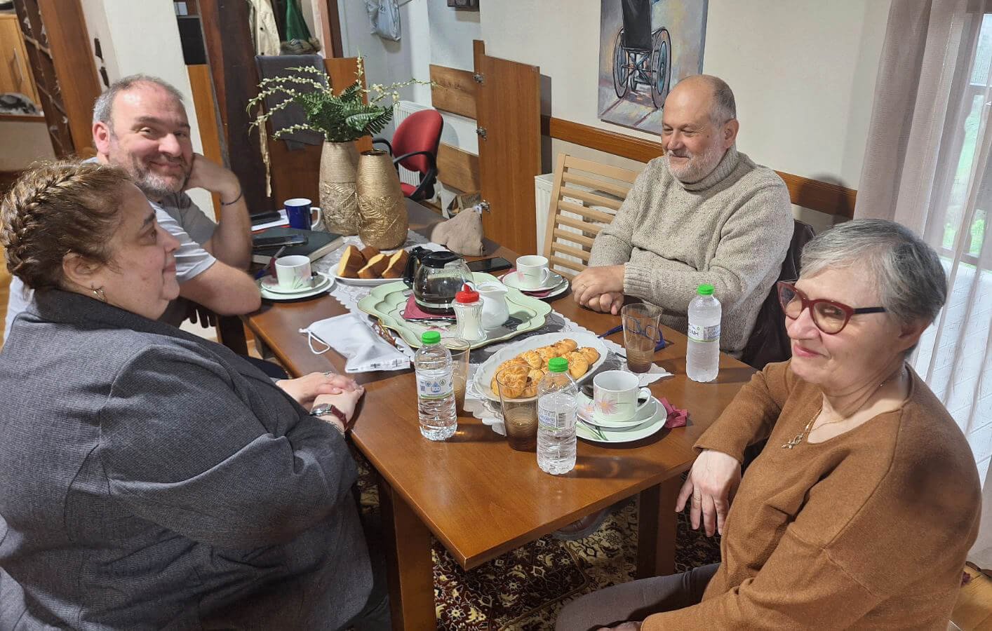 Ενόψει του Πασχαλινού Bazaar υποδεχθήκαμε τον κο Κουκούδη Δημήτριο