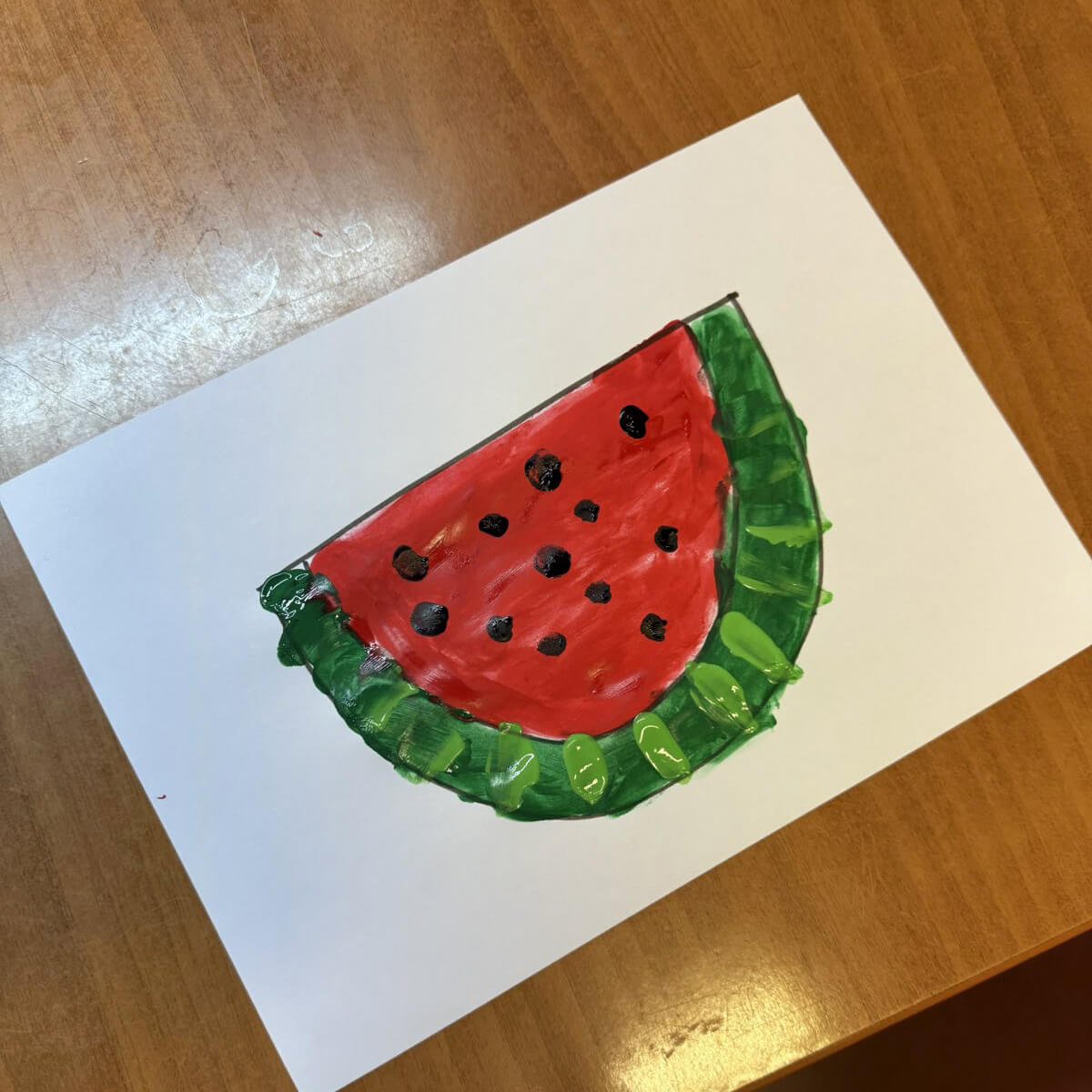 Ζωγραφίζουμε πολύχρωμα καρπούζια, γεμάτα καλοκαιρινή διάθεση