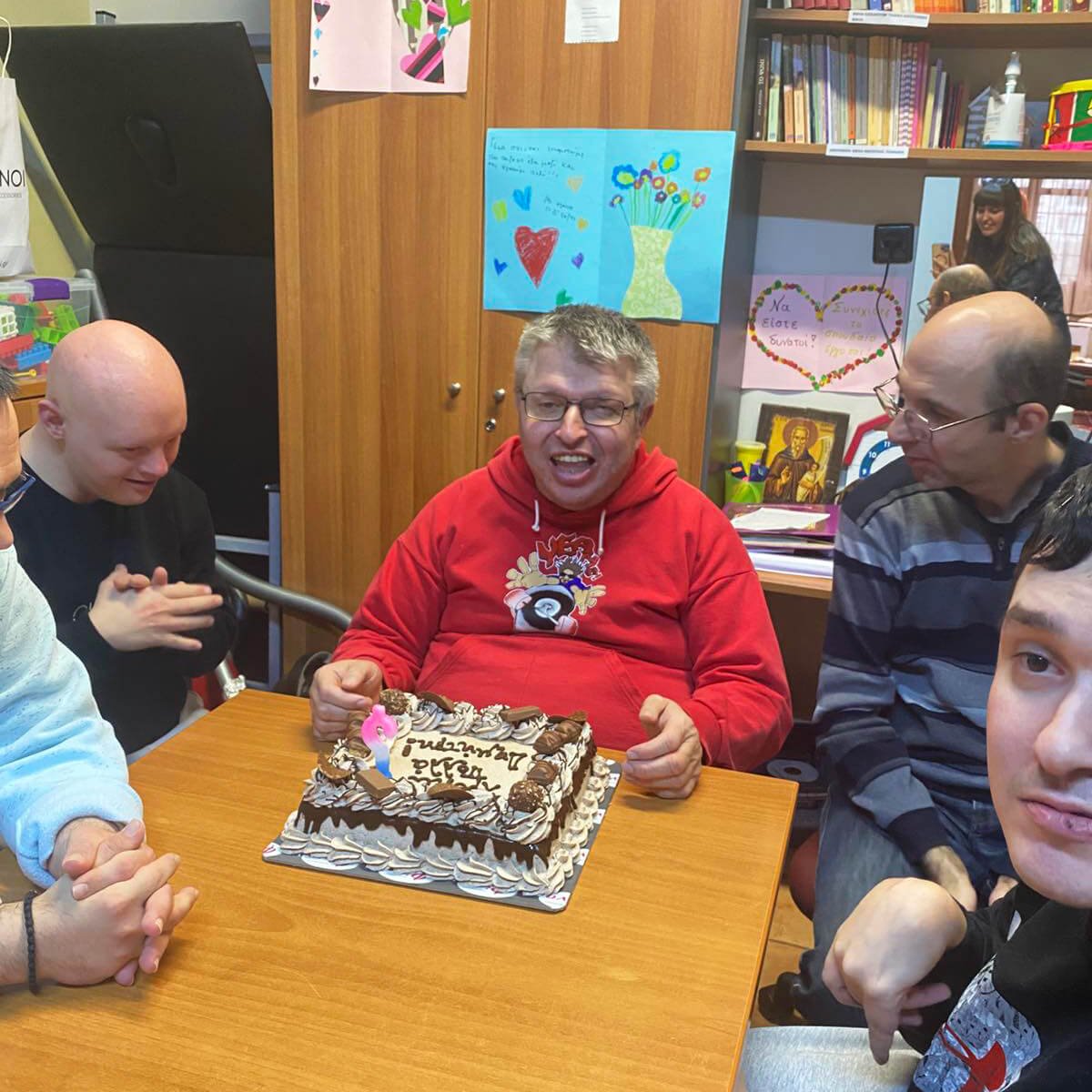 Γιορτάσαμε τα γενέθλια του Δημήτρη μας