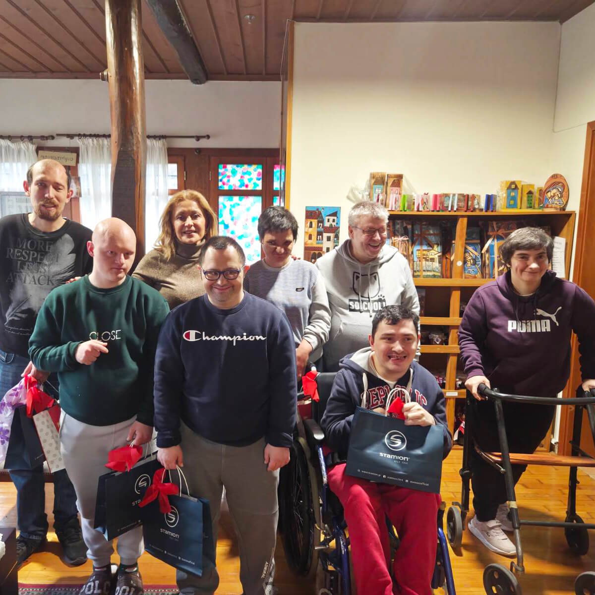 Μία ακόμη έμπρακτη στήριξη από την την κα Ιφιγένεια Βασιλειάδου