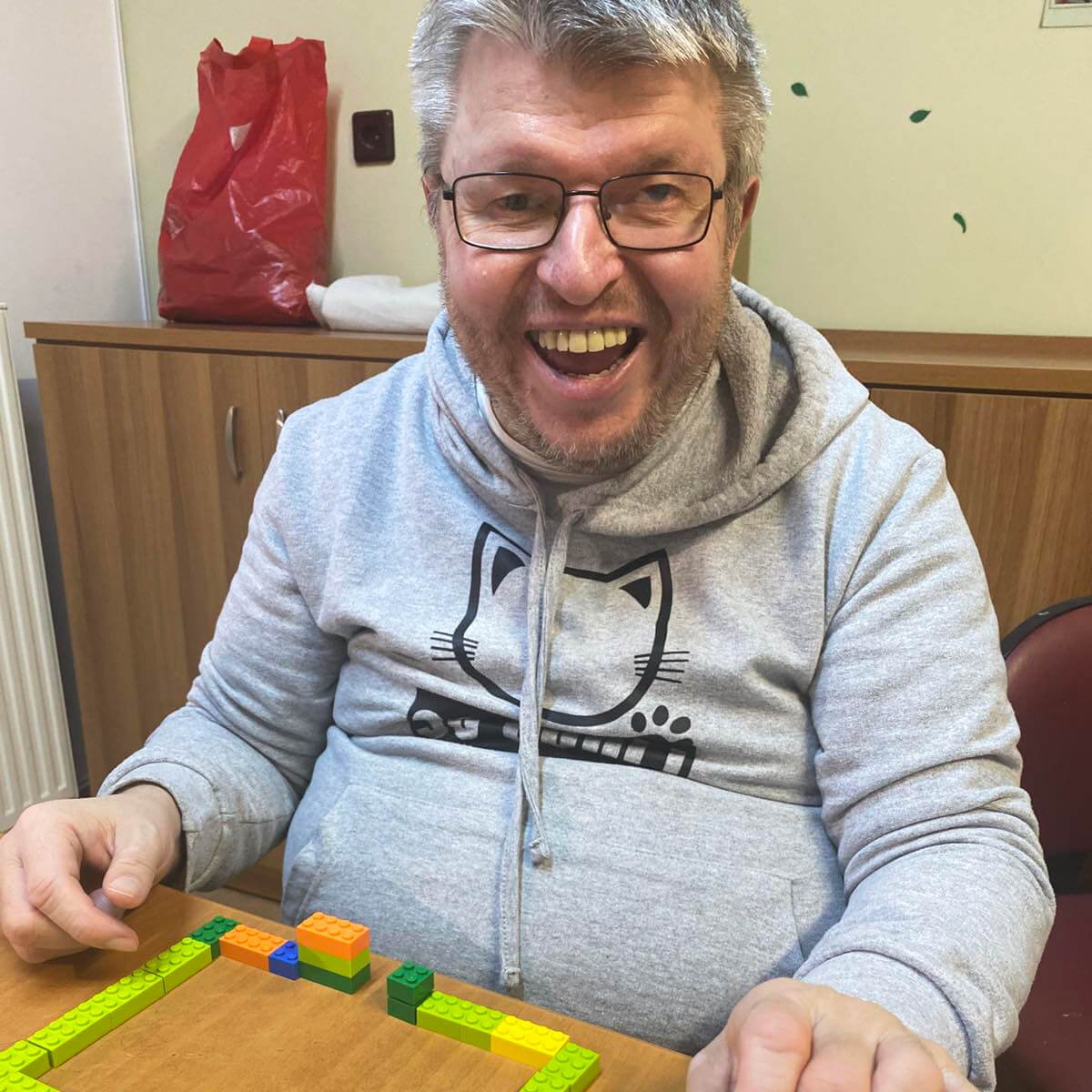 Τουβλάκια στην Εργοθεραπεία