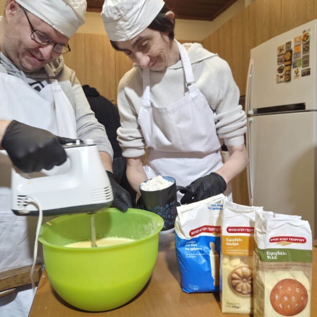 Παραδοσιακό ρεβανί με προϊόντα των Μύλων Λούλη - Αγίου Γεωργίου