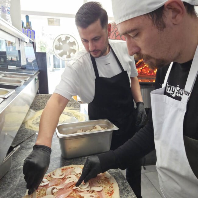 Επίσκεψη στην πιτσαρία DiVino