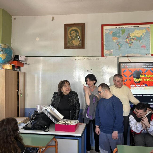 Επίσκεψη έκπληξη για τα γενέθλια της αγαπημένης μας Ελένης Αναγνώστου