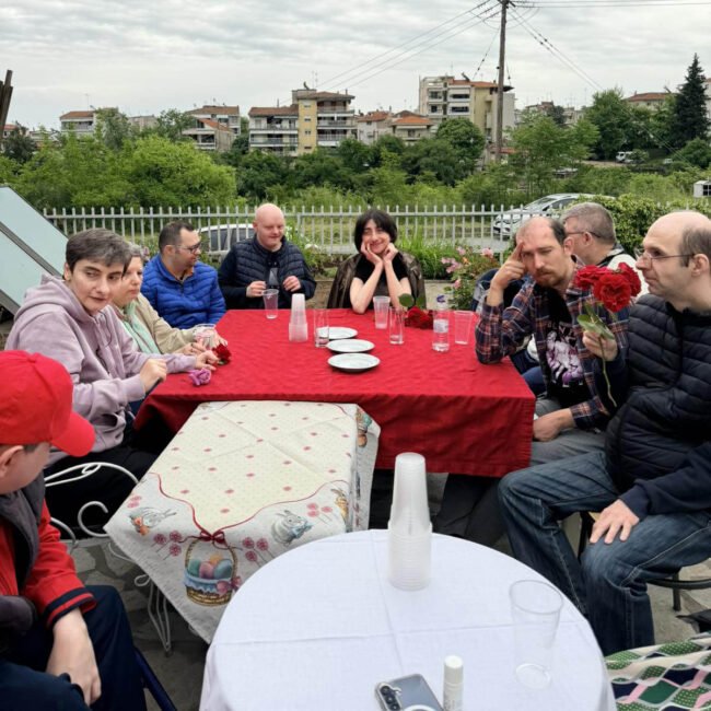 Επίσκεψη και γεύμα στο σπίτι του κ. Κώστα και της κας Μαρίας Ιωαννίδη