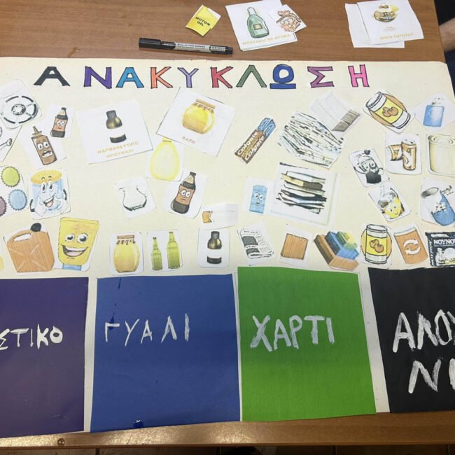 Δημιουργούμε και μαθαίνουμε την ανακύκλωση
