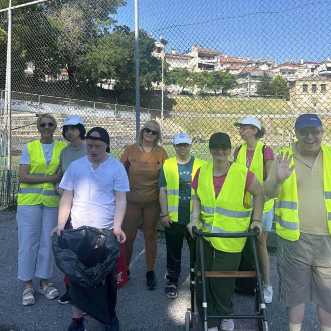 Δράση Καθαρισμού με τον Σύλλογο Εθελοντών Καθαριότητας και το 2ο Δημοτικό Σχολείο Βέροιας