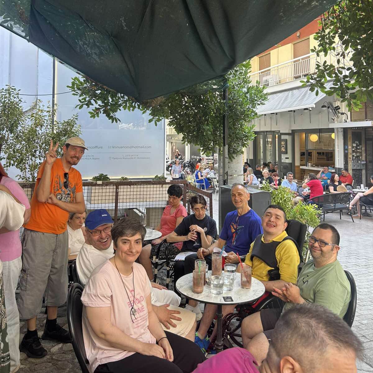 Επίσκεψη στο καφέ Άρωμα στη Βέροια