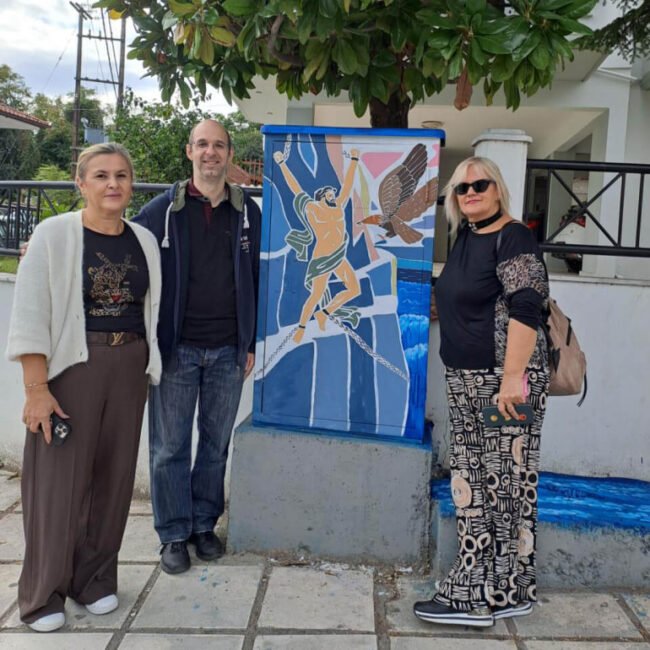 Μετατρέψαμε σε έργο τέχνης ένα ΚΑΦΑΟ στην πόλη της Βέροιας
